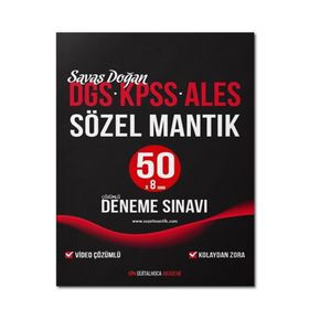 DGS KPSS ALES Sözel Mantık Video Çözümlü 50 Deneme Sınavı - Dijital Hoca Akademi