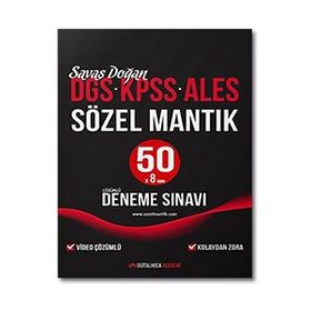 DGS KPSS ALES Sözel Mantık Video Çözümlü 50 Deneme Sınavı - Dijital Hoca Akademi