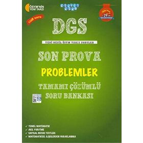 Dgs Son Prova Problemler Tamamı Çözümlü Soru Bankası-Akıllı Adam