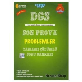 Dgs Son Prova Problemler Tamamı Çözümlü Soru Bankası-Akıllı Adam