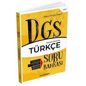 DGS Sözel Türkçe Tamamı Çözümlü Soru Bankası-Tercih Akademi Yayınları