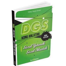 DGS Sözel Yetenek Sözel Mantık Konu Anlatımı - Tercih Akademi Yayınları