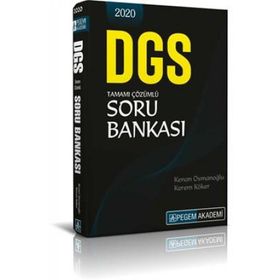 DGS Tamamı Çözümlü Soru Bankası Pegem Yayınları