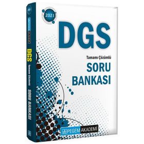 DGS Tamamı Çözümlü Soru Bankası Pegem Yayınları