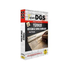 DGS Türkçe Çözümlü Soru Bankası Tasarı Yayınları