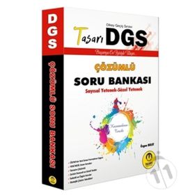 DGS Türkçe Çözümlü Soru Bankası Tasarı Yayınları