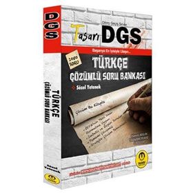 DGS Türkçe Çözümlü Soru Bankası Tasarı Yayınları