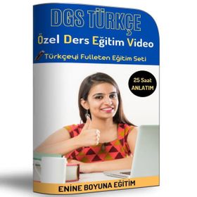 DGS Türkçe Görüntülü Eğitim Seti Enine Boyuna Eğitim