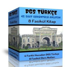 DGS Türkçe Görüntülü Eğitim Seti Enine Boyuna Eğitim
