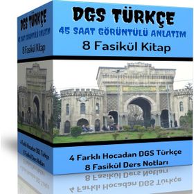 DGS Türkçe Görüntülü Eğitim Seti Enine Boyuna Eğitim