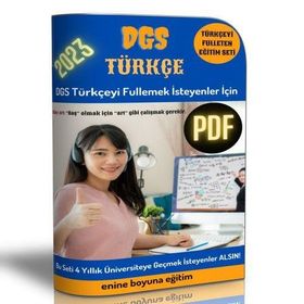 DGS Türkçe Hazırlık Kitabı 400 Sayfalık PDF Enine Boyuna Eğitim