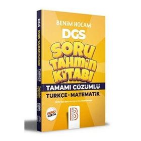 DGS Türkçe Matematik Soru Tahmin Kitabı - Benim Hocam Yayınları