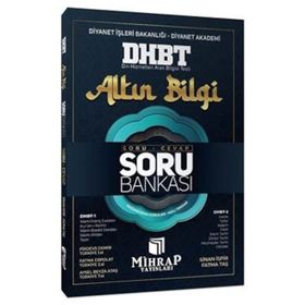 DHBT Altın Bilgi Soru Cevap Soru Bankası Mihrap Yayınları