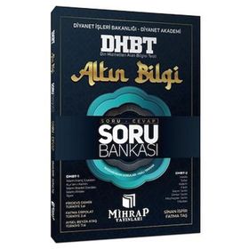 DHBT Altın Bilgi Soru Cevap Soru Bankası Mihrap Yayınları