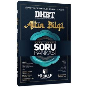 DHBT Altın Bilgi Soru Cevap Soru Bankası Mihrap Yayınları
