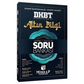 DHBT Altın Bilgi Soru Cevap Soru Bankası Mihrap Yayınları