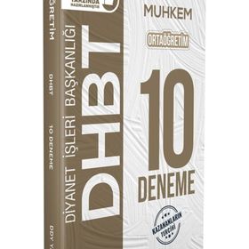 DHBT Ortaöğretim 10 Deneme DDY Yayınları