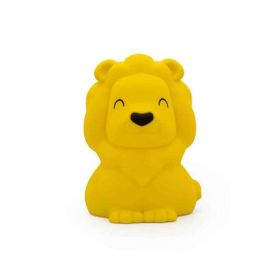 Dhink Aslan Silikon 14x11x11 cm Sarı Gece Lambası