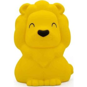 Dhink Aslan Silikon 14x11x11 cm Sarı Gece Lambası