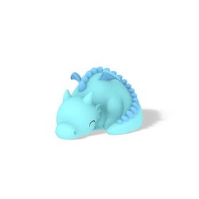 Dhink Dragon Silikon 16x10x12 cm Mavi Gece Lambası