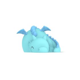 Dhink Dragon Silikon 16x10x12 cm Mavi Gece Lambası