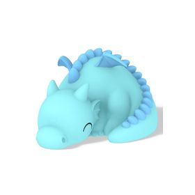 Dhink Dragon Silikon 16x10x12 cm Mavi Gece Lambası