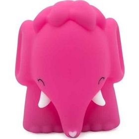Dhink Fil Donnie Silikon 13x11x14 cm Pembe Gece Lambası