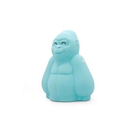 Dhink Goril Max Silikon 15x9x13 cm Mavi Gece Lambası
