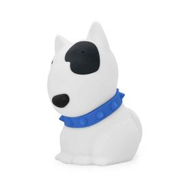 Dhink Köpek Bob Silikon 16x10x12 cm Beyaz Gece Lambası
