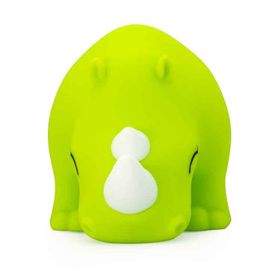 Dhink Rhino Scott Silikon 11x7x16 cm Yeşil Gece Lambası