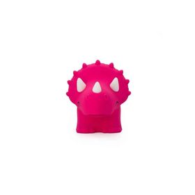 Dhink Triceratops Silikon 14x12x17 cm Pembe Gece Lambası