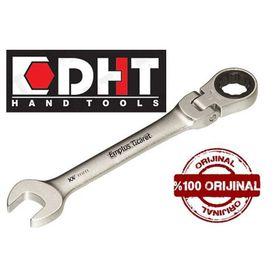 DHT 17 mm Mafsallı Cırcır Kombine Anahtar