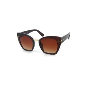 Di Caprio DC2167BRWN Kahverengi Bold Cat Eye Kadın Güneş Gözlüğü