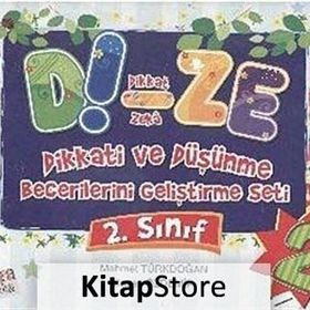 Di Ze Dikkat Zeka Dikkati Düşünme Becerilerini Geliştirme Seti 2 - Mehmet Türkdoğan Savaş Özdemir