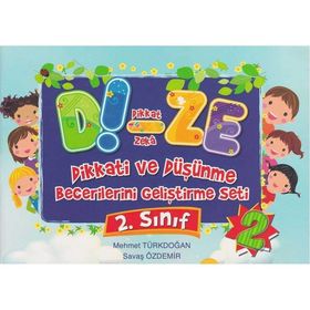 Di Ze Dikkat Zeka Dikkati Düşünme Becerilerini Geliştirme Seti 2 - Mehmet Türkdoğan Savaş Özdemir