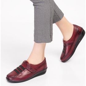 Dia Comfort 004 Bordo Ortopedik Diyabetik Kadın Ayakkabı