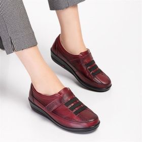 Dia Comfort 004 Bordo Ortopedik Diyabetik Kadın Ayakkabı
