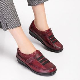 Dia Comfort 004 Bordo Ortopedik Diyabetik Kadın Ayakkabı
