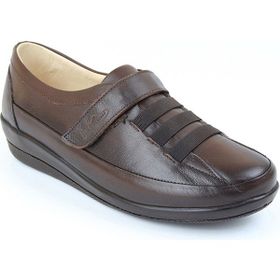 Dia Comfort 004 Kahverengi Ortopedik Diyabetik Kadın Ayakkabı