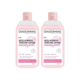 Diadermine 2x400 ml Rahatlatıcı Micellar Kusursuz Makyaj Temizleme Losyonu
