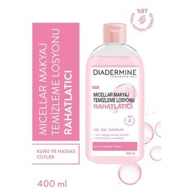 Diadermine 2x400 ml Rahatlatıcı Micellar Kusursuz Makyaj Temizleme Losyonu