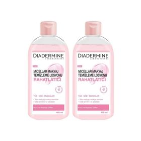 Diadermine 2x400 ml Rahatlatıcı Micellar Kusursuz Makyaj Temizleme Losyonu