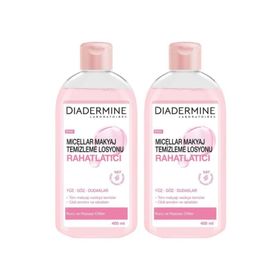 Diadermine 2x400 ml Rahatlatıcı Micellar Kusursuz Makyaj Temizleme Losyonu