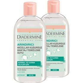 Diadermine Arındırıcı Micellar Kusursuz 2x400 ml Makyaj Temizleme Suyu