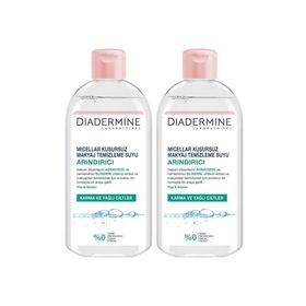 Diadermine Arındırıcı Micellar Kusursuz 2x400 ml Makyaj Temizleme Suyu
