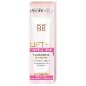 Diadermine BB Lift+ Perfect Teint Renkli Orta-Koyu Ton 50 ml Bakım Kremi