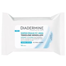 Diadermine Ekspres 3'ü 1 Arada 40'lı Temizleme Mendili