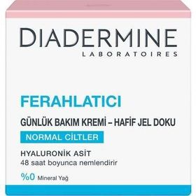 Diadermine Ferahlatıcı Derinlemesine Karma ve Yağlı Ciltler Hyaluran Gliserin 50 ml Bakım Kremi