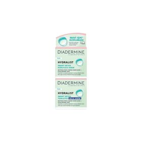 Diadermine Hydralist Smart Detox Koruyucu 50 ml Gündüz Kremi + 50 ml Yenileyici Gece Kremi
