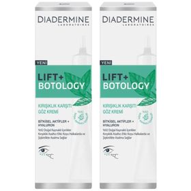 Diadermine Lift+ Botology Kırışıklık Karşıtı 2x15 ml Göz Kremi